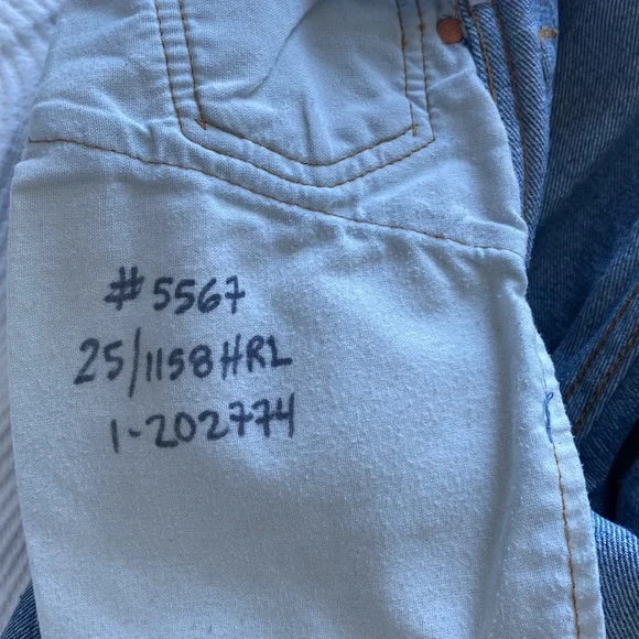 High Rise Blue Jeans - Picture 8 of 9